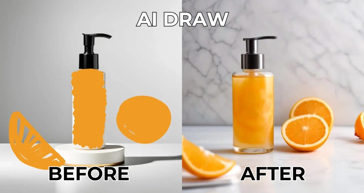 picture of an AI Drawing tool allows you to add or enhance specific details in the image