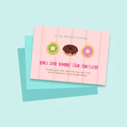 Customizable card templates with A.I. smart editor