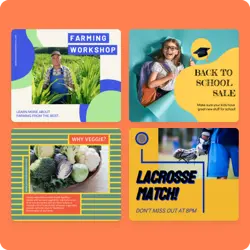 Thousands of beautiful Facebook post and Facebook ad templates