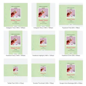 Instantly resize designs for any purpose