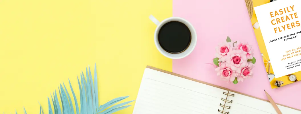 Create eye-catching flyers easily with Designs.ai