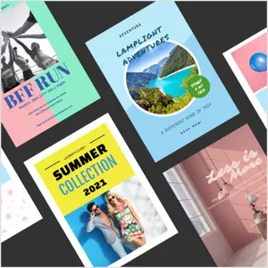 Thousands of customizable flyer templates