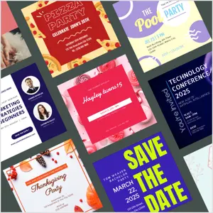 Creative invitation templates for any occasion