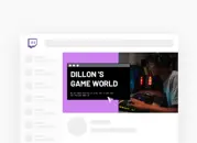 Twitch Banner Design