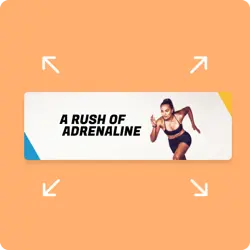 Instantly resize designs for any purpose or platform
