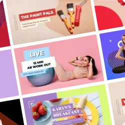 Thousands of stunning YouTube banner and channel art templates